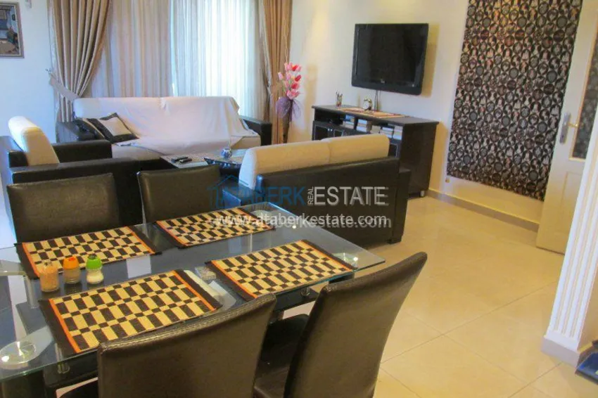 Purchase  Two bedroom apartment, located 250 meters from the beaches in Oba 10 