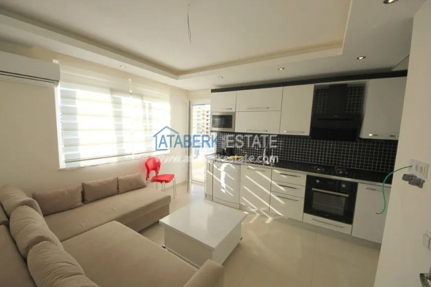 Purchase  Квартира 1+1 по доступной цене в cовременном районе Алании – Махмутлар 22 