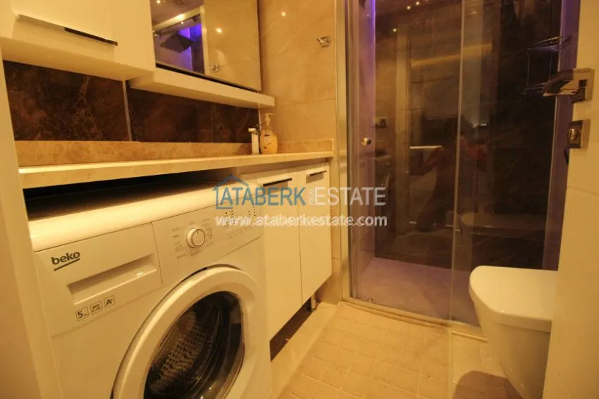 Purchase  В центре Аланьи меблированная двухкомнатная квартира 8 