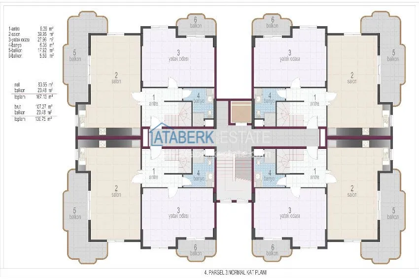 Purchase  В европейском районе Оба-новом центре Аланьи - отличный пентхаус с прекрасным расположением 1 