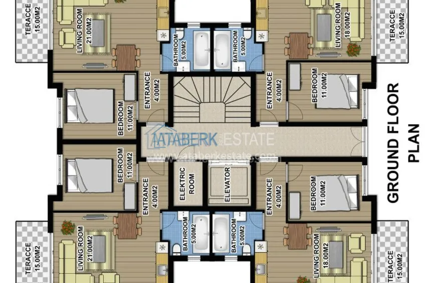 Purchase  Жилой комплекс от застройщика в Коньялты, беспроцентная рассрочка 3 