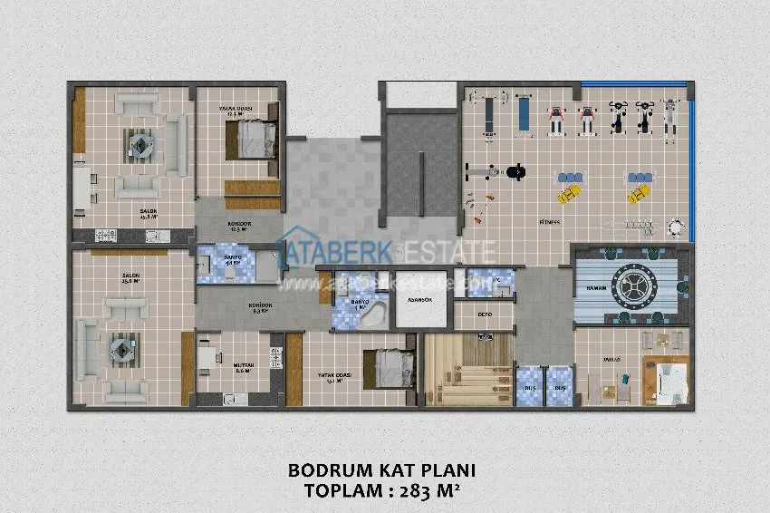 Purchase  Комплекс в 50 метрах от Средиземного моря в Алании 1 