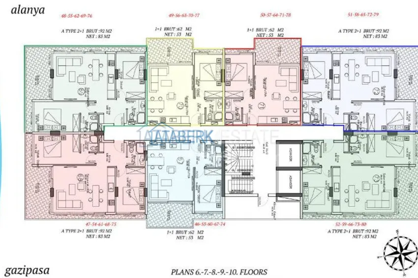 Purchase  New invest project just front the beach 3 