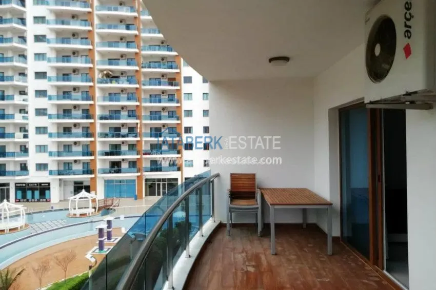 Purchase  1+1 apartment in a luxury complex with a private beach 7 