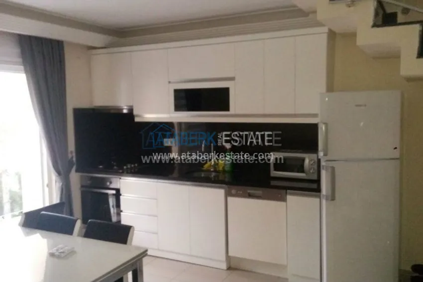 Purchase Двухуровневая меблированная квартира(дублекс) 2+1 от собственника в 50 м от пляжа Клеопатры 10 