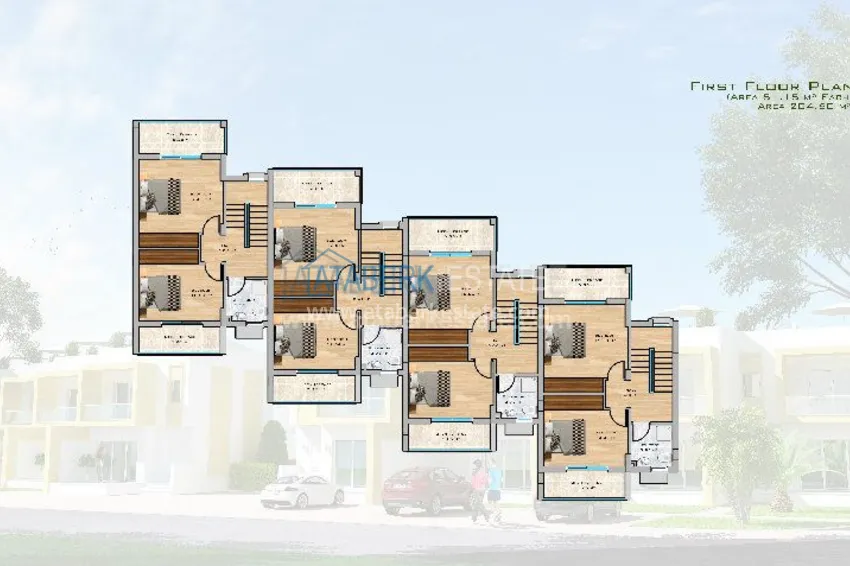 Purchase  Дуплекс апартаменты на Северном Кипре. 1 