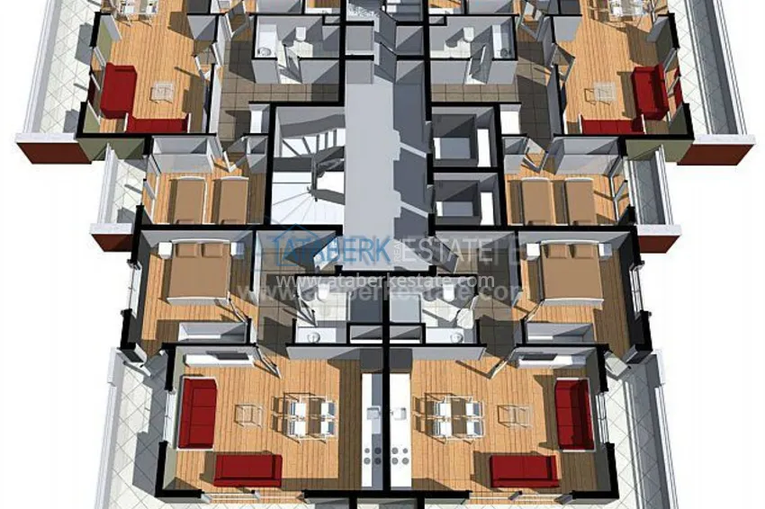 Purchase Готовый новый комплекс в самом центре района Махмутлар 3 