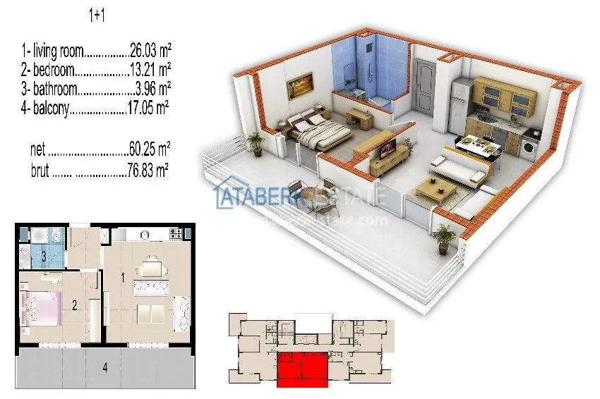 Purchase Квартиры в новом комплексе от застройщика 6 
