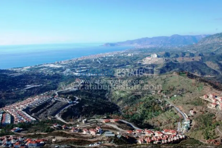 Земельный участок в Каргыджак, Аланья, с разрешением на строительство 1 