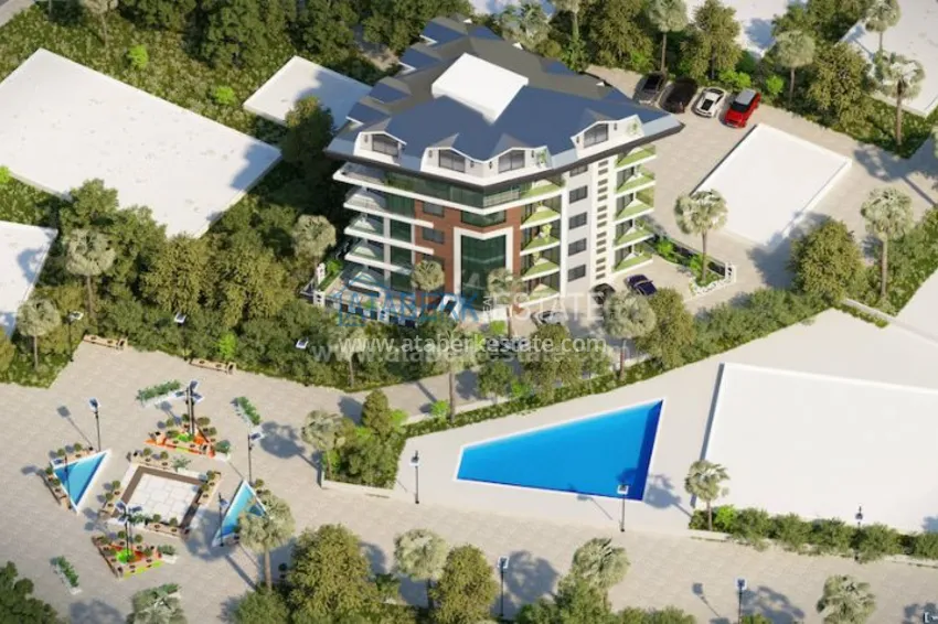 New complex under construction in the city center with the possibility of an installment payment! 16 