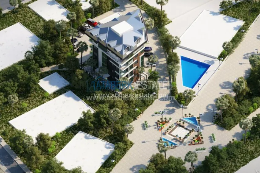 New complex under construction in the city center with the possibility of an installment payment! 18 