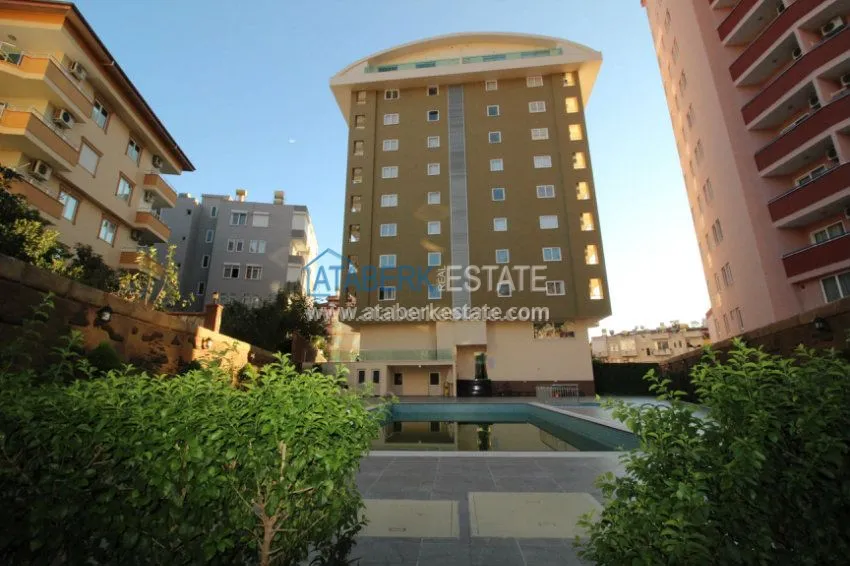 Апартаменты 1+1 в новом комплексе в центре Алании. 2 