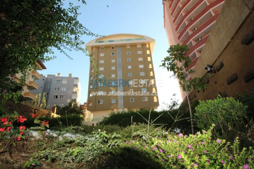 Апартаменты 1+1 в новом комплексе в центре Алании. 3 