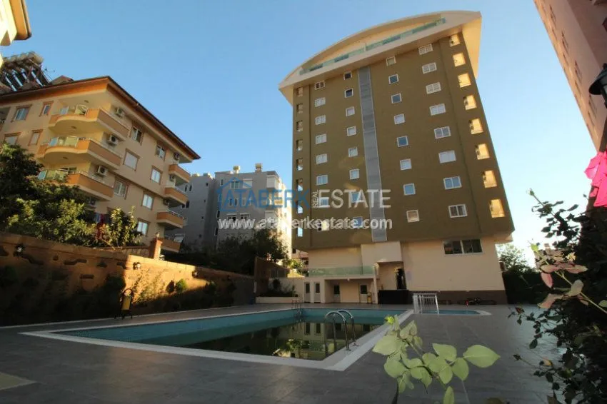 Апартаменты 1+1 в новом комплексе в центре Алании. 1 