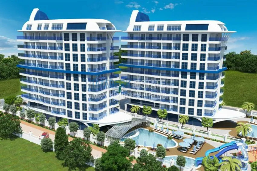 Complex in the heart of Alanya with infrastructure from a famous architect 3