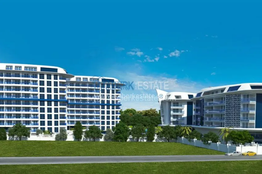 Complex in the heart of Alanya with infrastructure from a famous architect 7