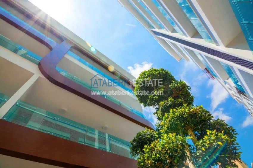 Шикарный проект в самом центре Алании у пляжа Клопатры 17 