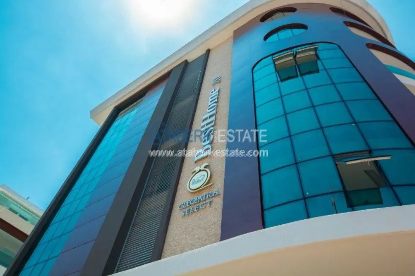 Шикарный проект в самом центре Алании у пляжа Клопатры 33 