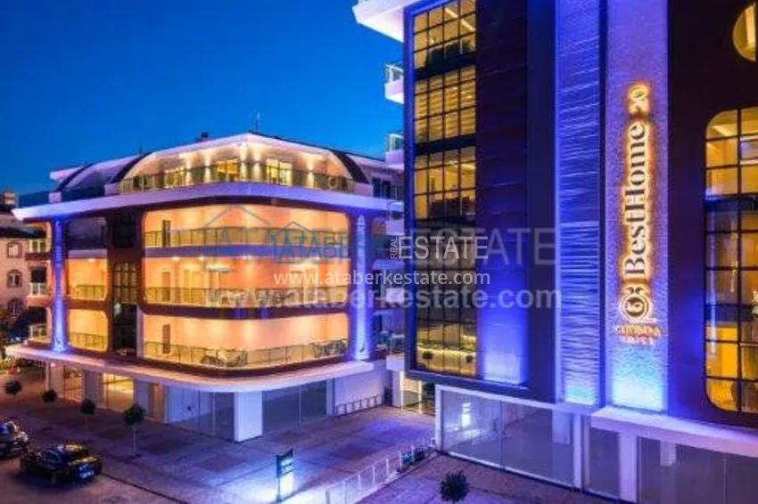 Шикарный проект в самом центре Алании у пляжа Клопатры 40 