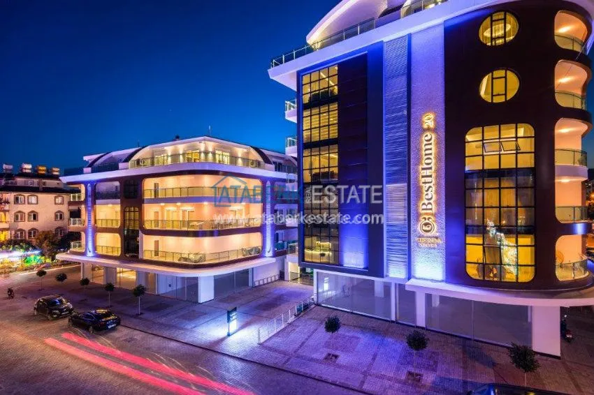 Шикарный проект в самом центре Алании у пляжа Клопатры 41 