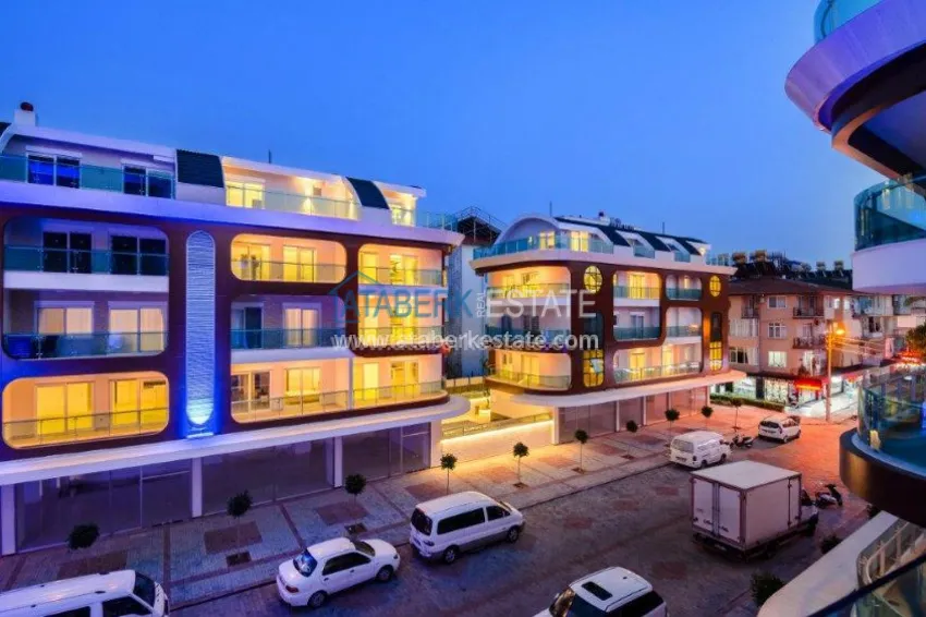 Шикарный проект в самом центре Алании у пляжа Клопатры 42 