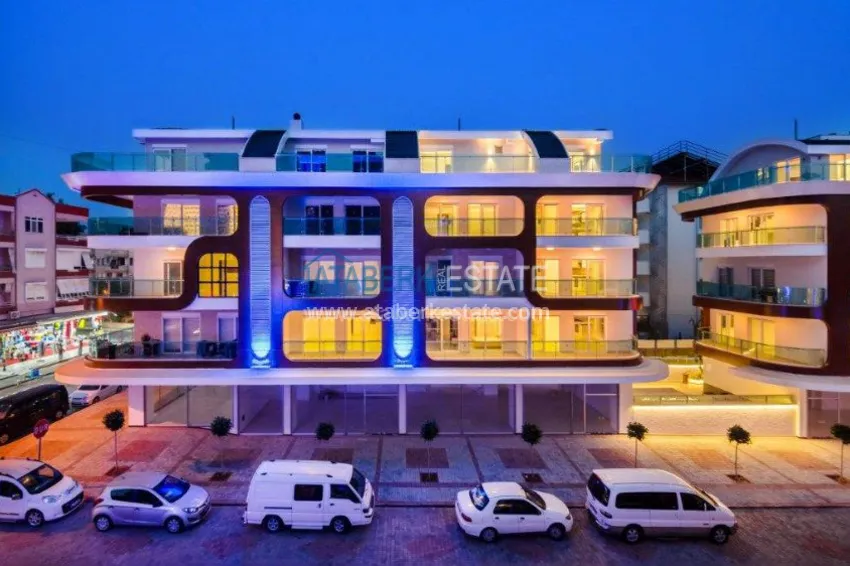 Шикарный проект в самом центре Алании у пляжа Клопатры 43 