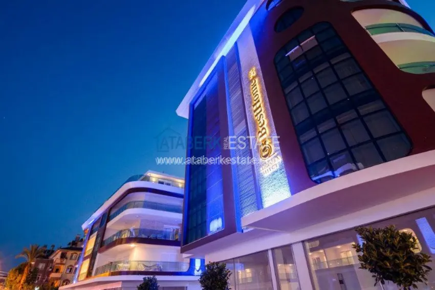 Шикарный проект в самом центре Алании у пляжа Клопатры 44 