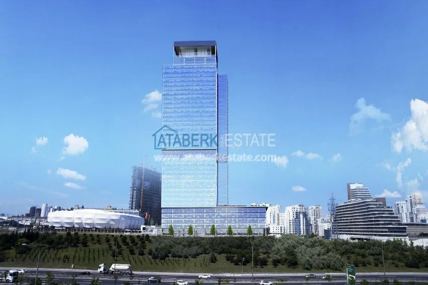 A project with the concept of a hotel under construction in Istanbul 3 