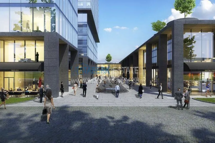 A project with the concept of a hotel under construction in Istanbul 5 