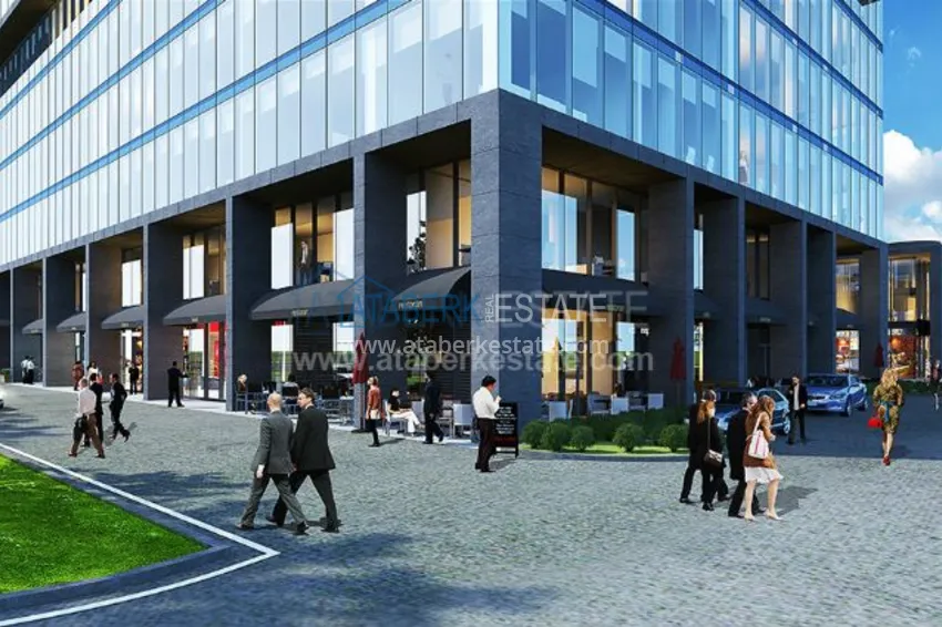 A project with the concept of a hotel under construction in Istanbul 6 