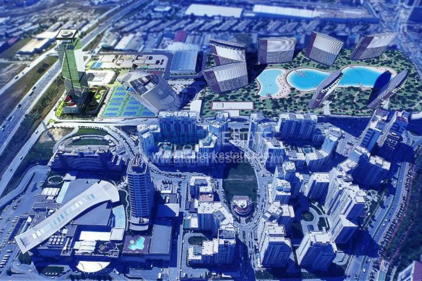 A project with the concept of a hotel under construction in Istanbul 7 