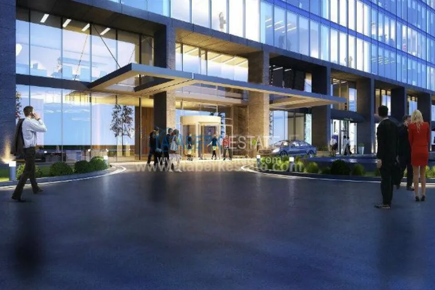 A project with the concept of a hotel under construction in Istanbul 9 