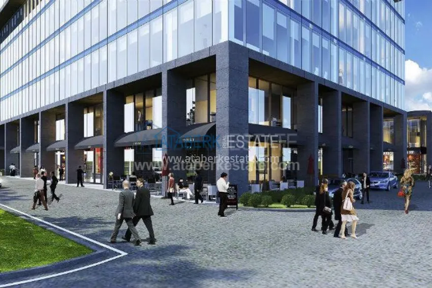 A project with the concept of a hotel under construction in Istanbul 10 