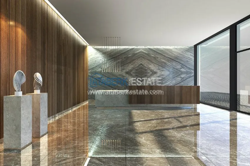 A project with the concept of a hotel under construction in Istanbul 12 