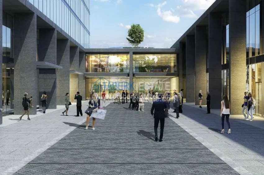 A project with the concept of a hotel under construction in Istanbul 15 