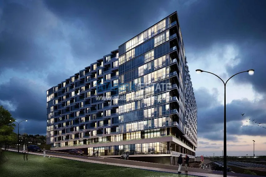 Sea-view apartment in a luxury complex 12 