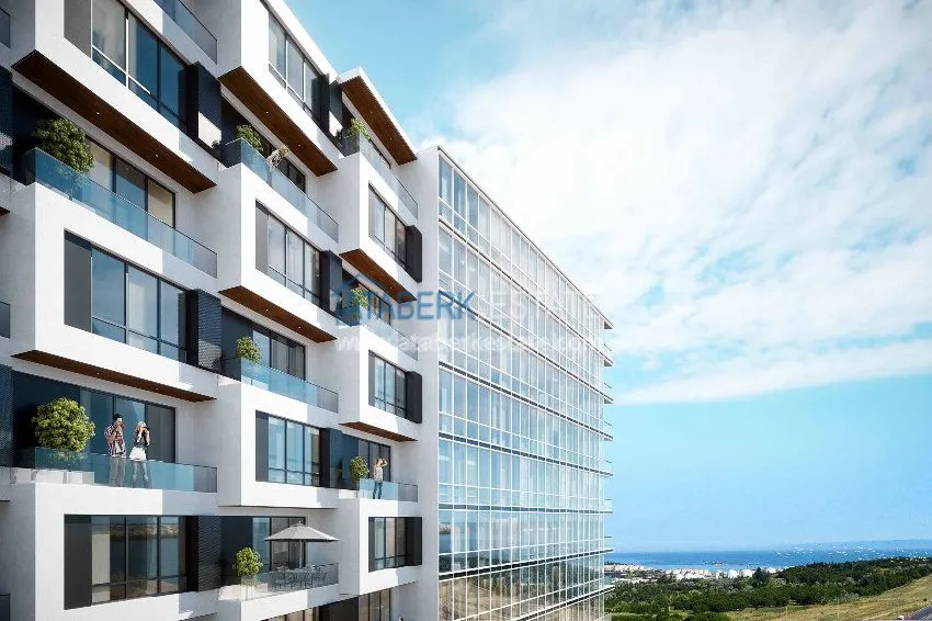 Sea-view apartment in a luxury complex 13 