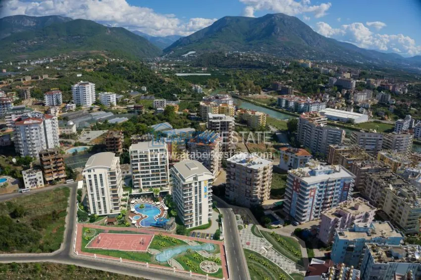 Luxury residential complex in Tosmur, located just 200 meters from the sea, at the best prices! 6 
