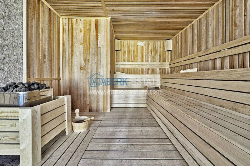 Two-bedroom apartmenin a modern complex in Mahmutlar 18 