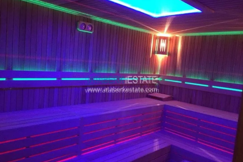 One-bedroom apartment for rent in a complex with a winter pool 12 