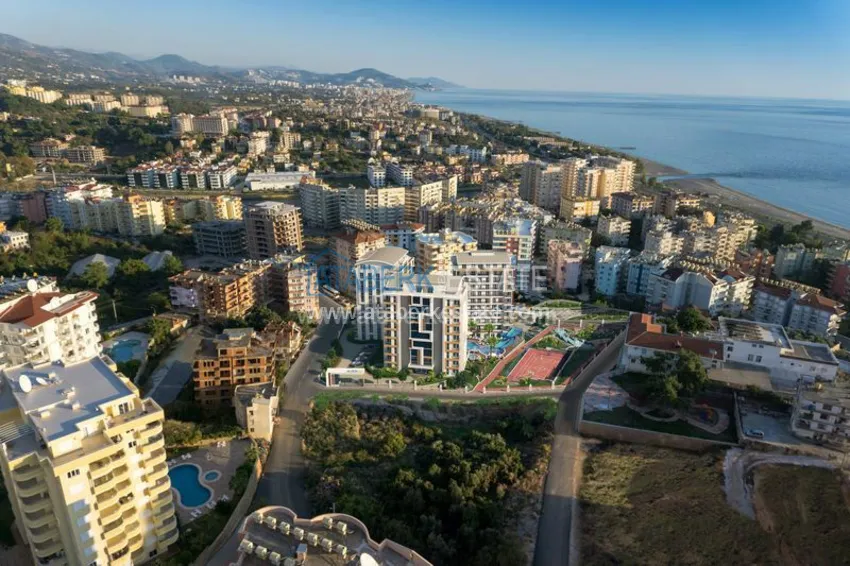 Luxury residential complex in Tosmur, located just 200 meters from the sea, at the best prices! 11 