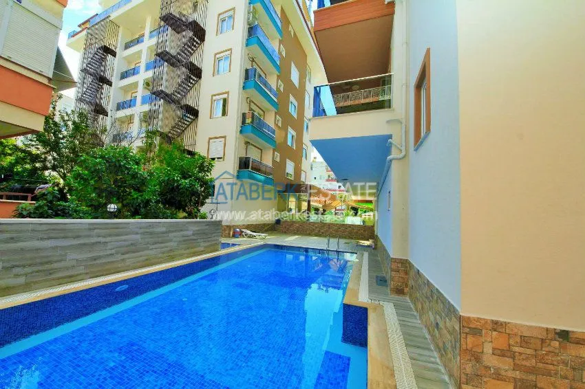 FURNISHED 2+1 APARTMENT IN THE CENTER OF ALANYA 3 