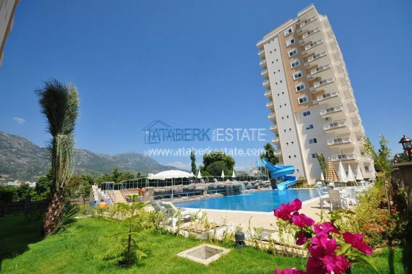 Апартаменты с двумя спальнями в престижном районе Оба. 8 