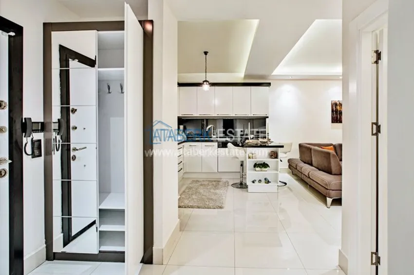 Luxury residential complex in Tosmur, located just 200 meters from the sea, at the best prices! 12 