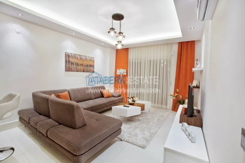 Luxury residential complex in Tosmur, located just 200 meters from the sea, at the best prices! 14 