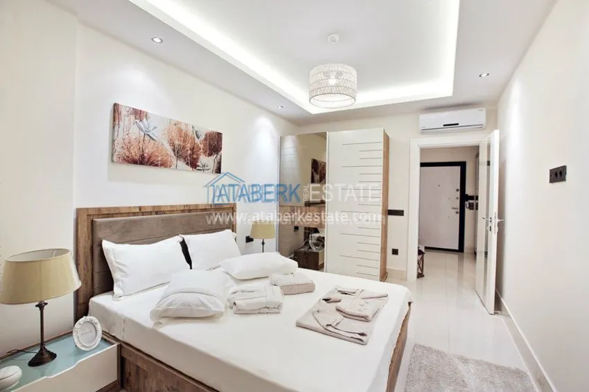 Luxury residential complex in Tosmur, located just 200 meters from the sea, at the best prices! 16 
