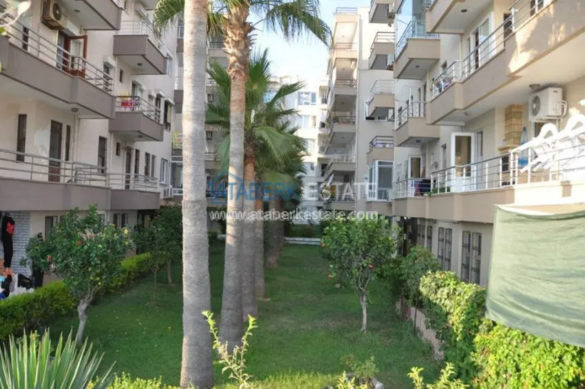 Квартира в комплексе на первой береговой линии в центре Алании 6 