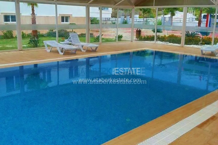 Квартира от собственника с двумя спальнями в комплексе с зимним бассейном в Махмутларе 6 