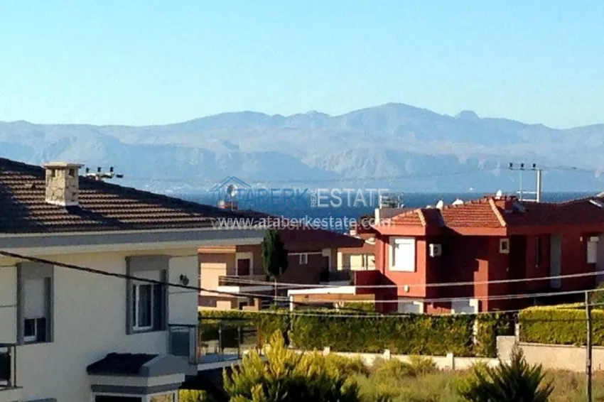 Двухэтажный дом с видом на море в Чифтликёе 7 