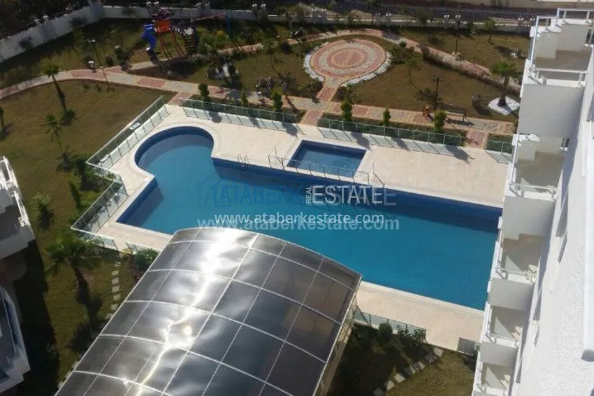 Квартира от собственника с двумя спальнями в комплексе с зимним бассейном в Махмутларе 14 